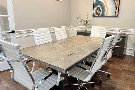 Hamburg meeting room at Fusion Workplaces Lexington, KY